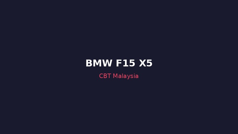 BMW F15 X5 Leaked Photos