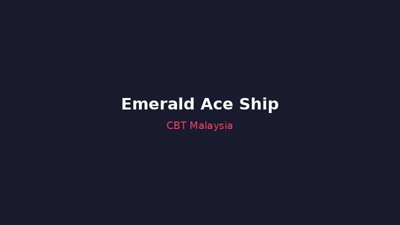 Emerald Ace Hybrid Car Carrier Ship